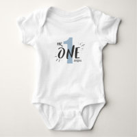 Chemise de naissance Mr Onederful pour garçon bébé