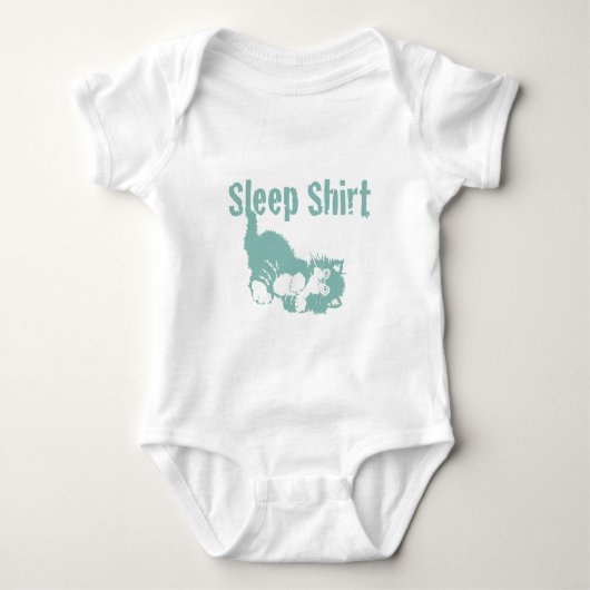 Body Chemise de sommeil en vert (Devant)