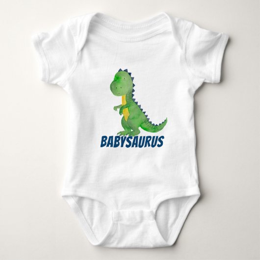 Body Chemise Dinosaur Babysaurus - Chemise Cute Trex (Devant)