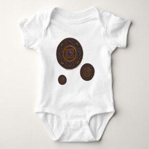 Body Chemise légère Libra Mandala pour enfants et bébés