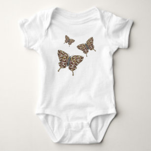 Body Chemise légère pour enfants et bébés Papillon afri