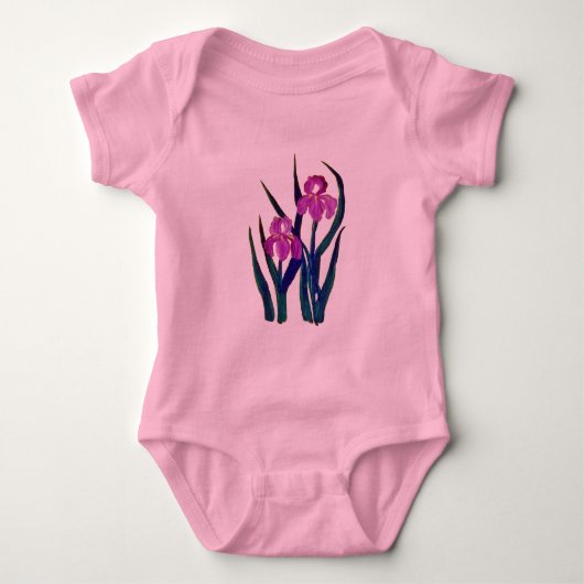 Body Chemise minuscule Iris (Devant)