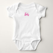 Body Chemise pour bébé (Devant)
