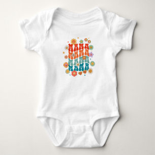 Body Chemise rétro maman bébé - Maman et moi assortis