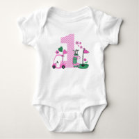 Chemise Rose En vichy Golf Premier Anniversaire