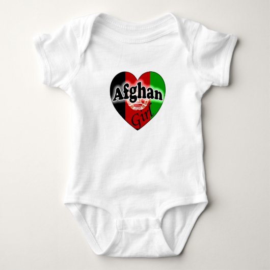 Body Chemise T fille afghane (Devant)
