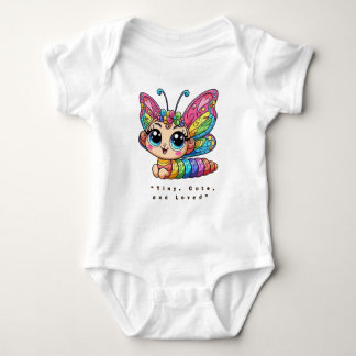Body 🐛Chenille Arc-en-Ciel Mignonne Papillon Dessin An