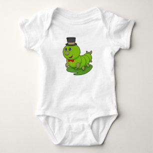 Body Chenille en gentleman avec cylindre