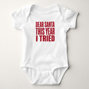 Body Cher Père Noël Cette Année J'ai Essayé Funny Noël