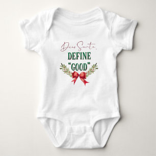 Body Cher Père Noël Définissez "Bien" Jolie typographie