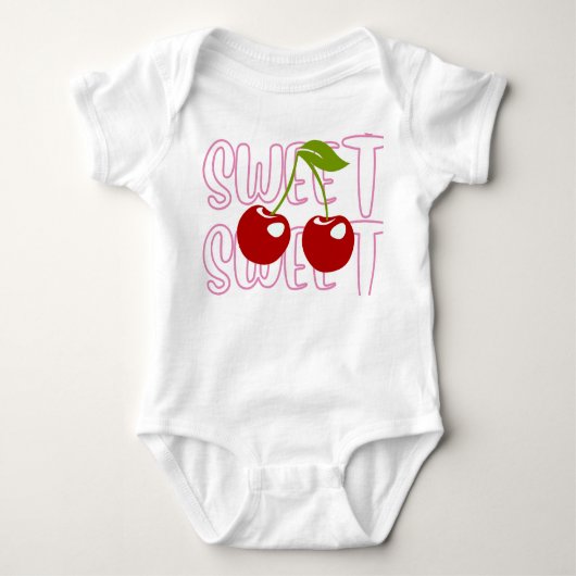 Body Cherry para Bebês Romper (Voorkant)