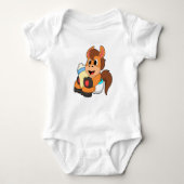 Body Cheval avec biberon (Devant)