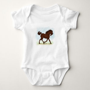 Body Cheval Brown de châtaignes équestre