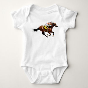 Body Cheval de course et jockey