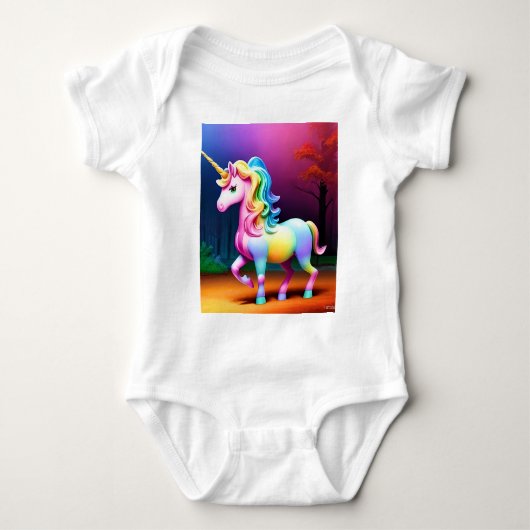 Body Cheval de licorne blanche-37474 (Devant)