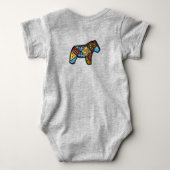 Body Cheval de Patchwork (Dos)