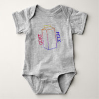 Chèvre Lait Onsie Bodysuit pour bébé