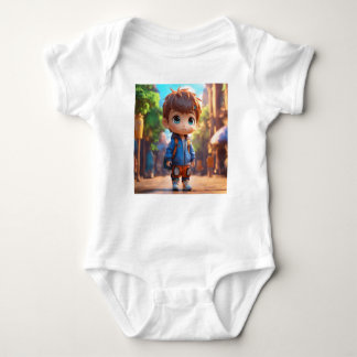 Body Chibi Boy en 4D : T-Shirt Réalisme Vivid
