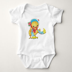 Body Chic Pâques mignonne Unisex Blanc Bébé Bodysuit