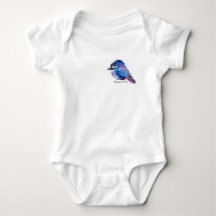 Chick de l'Alaska customisé une pièce Bodysuit pou