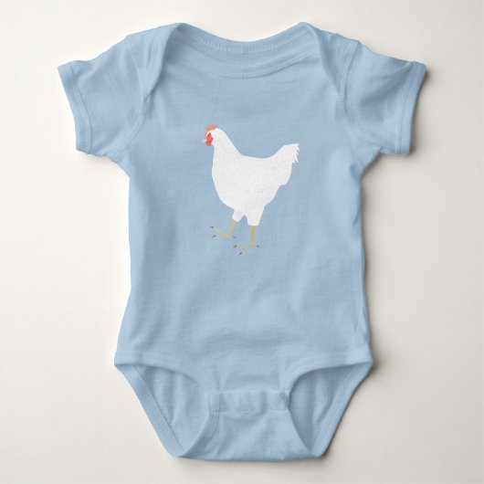 Body Chicken Baby Bodysuit (Devant)