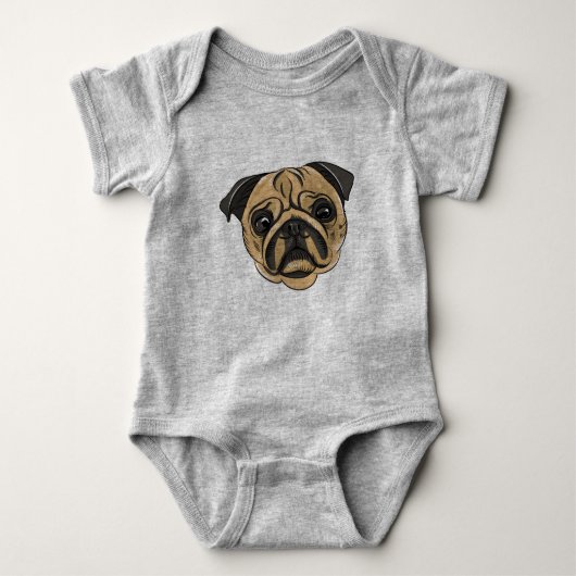 Body chien de carlin (Devant)