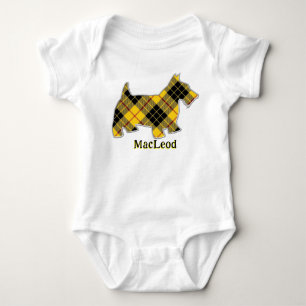 Body Chien écossais Clan MacLeod Tartan Scottie