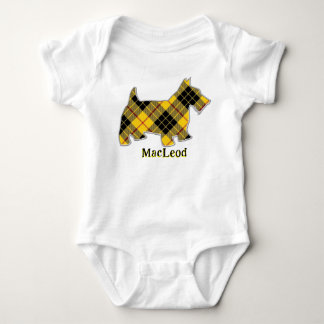 Body Chien écossais Clan MacLeod Tartan Scottie