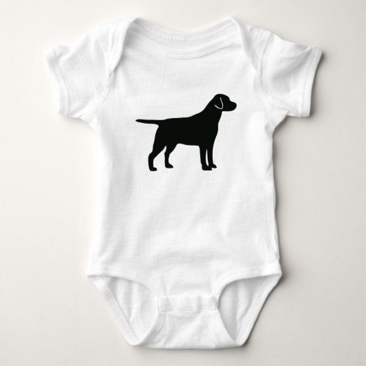 Body Chien Lab noir (Devant)