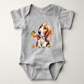 Body Chien mignon et fruits (Devant)