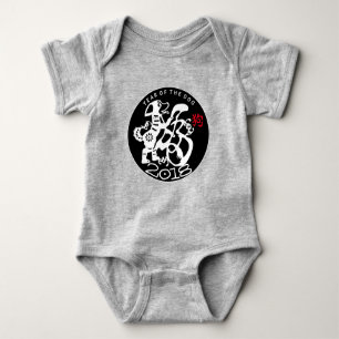 Body Chien Papercut Chinois Nouvel An Baby Bodysuit