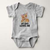 Body Chiens Corgi Mignons - Ma Gigi M'aime (Devant)