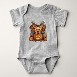 Body Chiens de l'Halloween Golden Retriever Jack-o'-lan