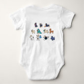 Body Chiens mignons (Dos)