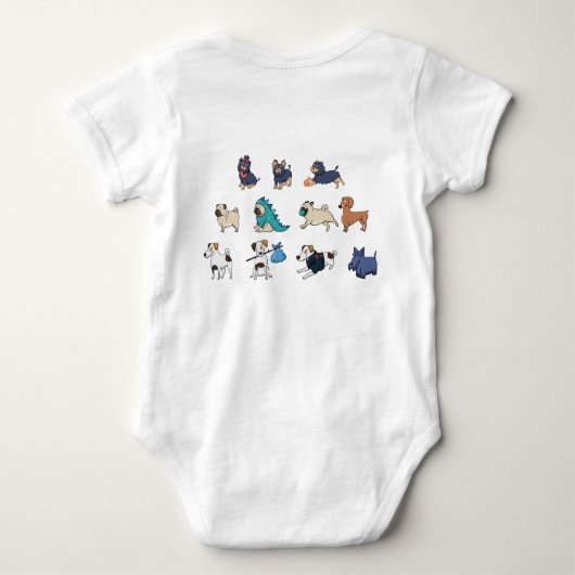 Body Chiens mignons (Dos)
