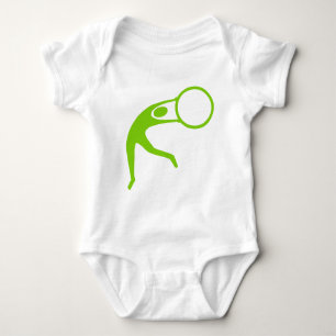 Body Chiffre de gymnastique rythmique - Martian Green