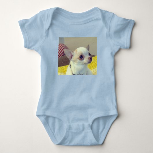 Body Chihuahua Puppy Baby Bodysuit (Devant)