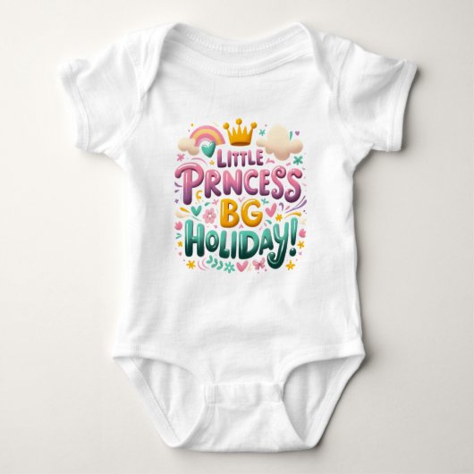 Body Children's bodysuit with a funny inscription (Devant)