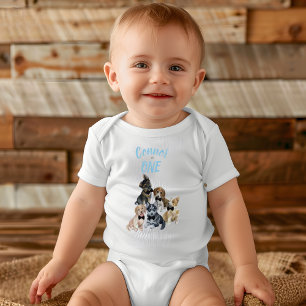 Body Chiot 🐶 Garçons Premier anniversaire de fête cade