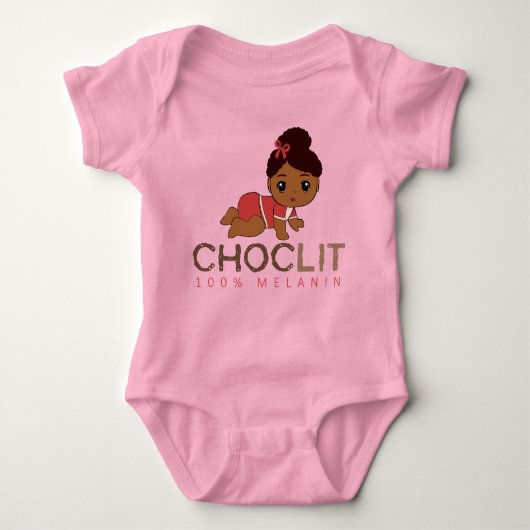 Body Choclit : 100% Melanin Baby Girl (Devant)