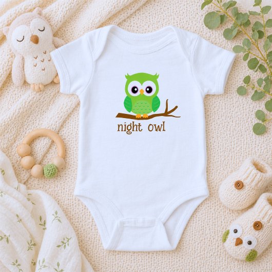 Body Chouette Nuit Mignonne 
