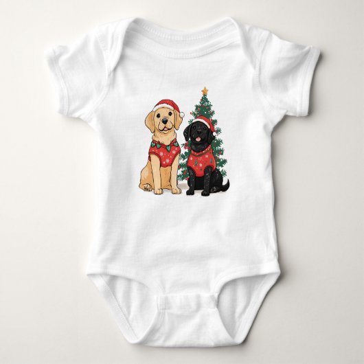 Body Christmas Labrador Retriever Dogs (Devant)