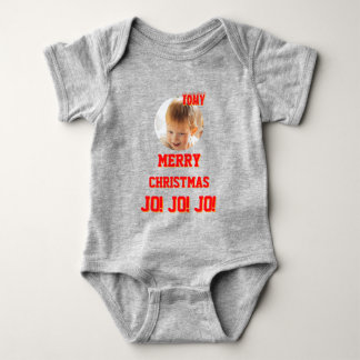Body Christmas personalized Baby Jersey Bodysuit color