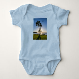 Body Ciseaux de palmier Silhouette Costume pour bébé