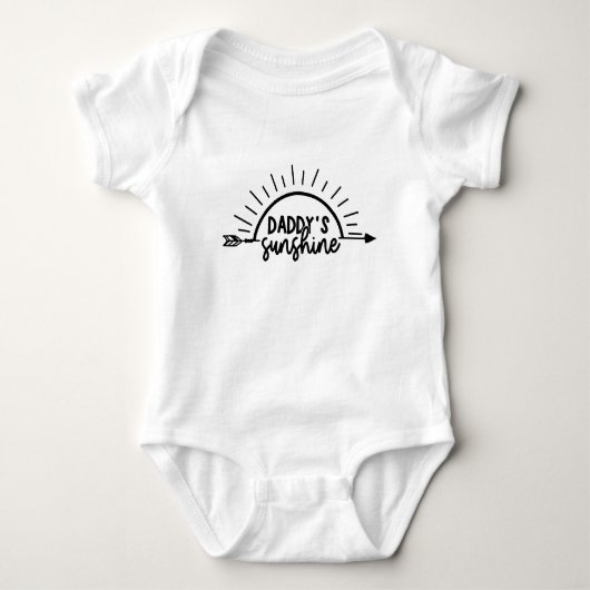 Body Citation Bébé Soleil de Papa (Devant)