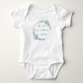 Body Citation congelée bébé jumpsuit (Devant)