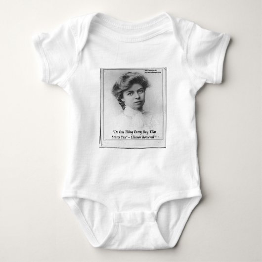 Body Citation d'Eleanor Roosevelt "Faire quelque chose (Devant)