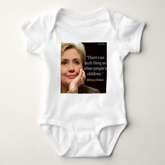 Body Citation d'Hillary Clinton et de tous les enfants (Devant)