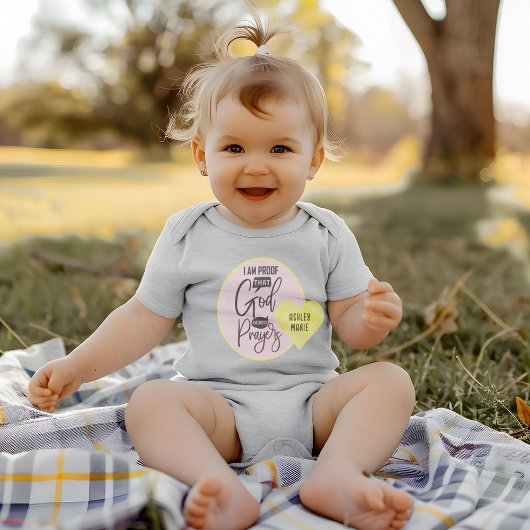 Body Citation Personnalisée Dieu Répond aux Prières 