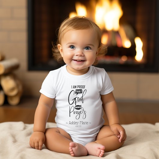 Body Citation personnalisée Dieu répond aux prières